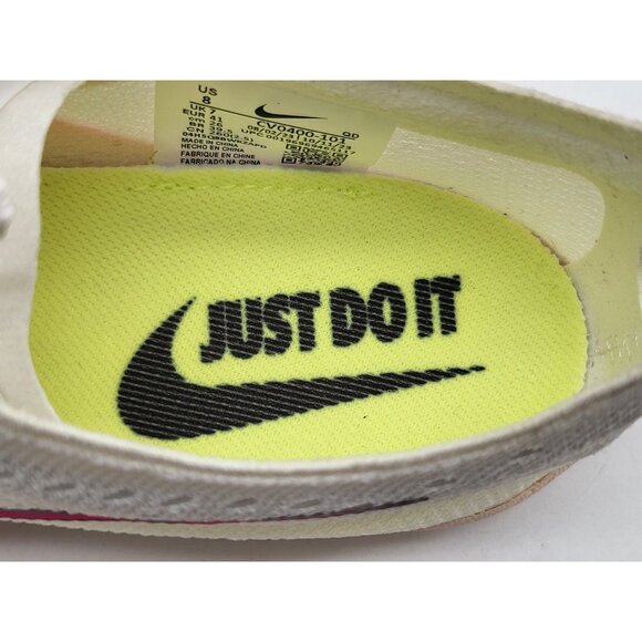 Nike ZoomX Dragonfly Track & Field White Distance Spikes CV0400-101 Men’s Sz‎ 8 - Picture 9 of 9